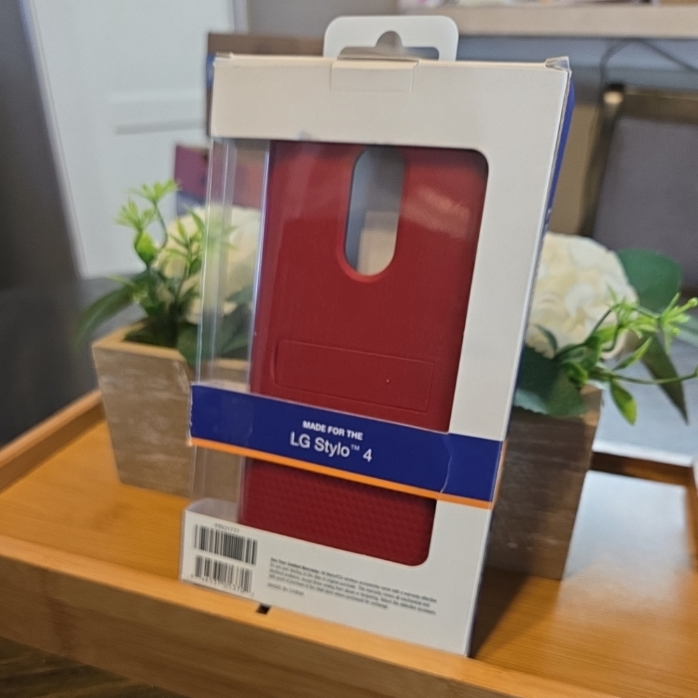 LG Stylo 4 Bold Red Case
